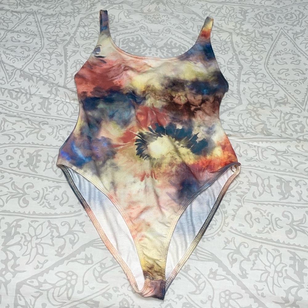 Zara Trafaluc Dye Sleeveless Bodysuit